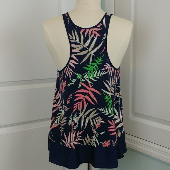 The Webster Miami  Racer Back Tank Tropical Beachy Coastal Grandma XS - Picture 4 of 9